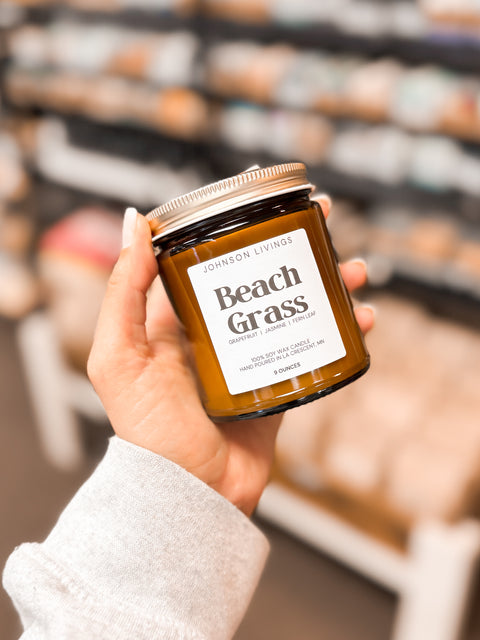Soy Wax Candle | Beach Grass