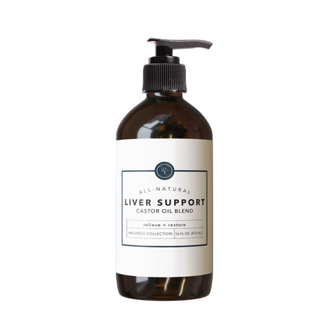 Liver Support Castor Oil Blend | 16 Oz