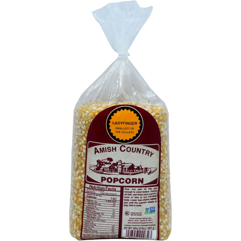 2lb Bag of Ladyfinger Hulless Popcorn