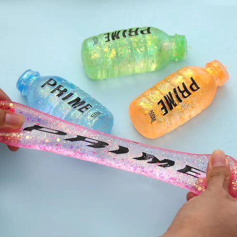 Maltose Glitter Drinks Bottle Squishy Toy