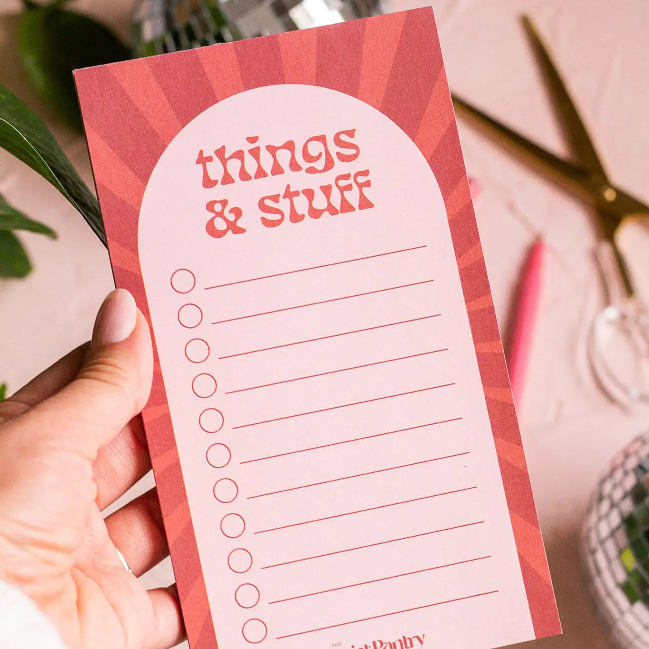 Things and Stuff Notepad