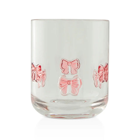 Embossed Tumbler - Pink Bows