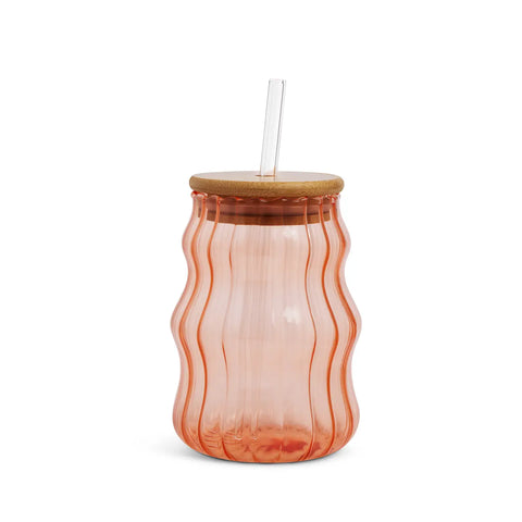 17oz Squiggle Tumbler - Pink