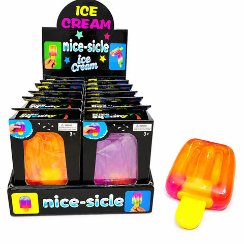 Nice-Sicle Sensory Squish Toy - Assorted Colors