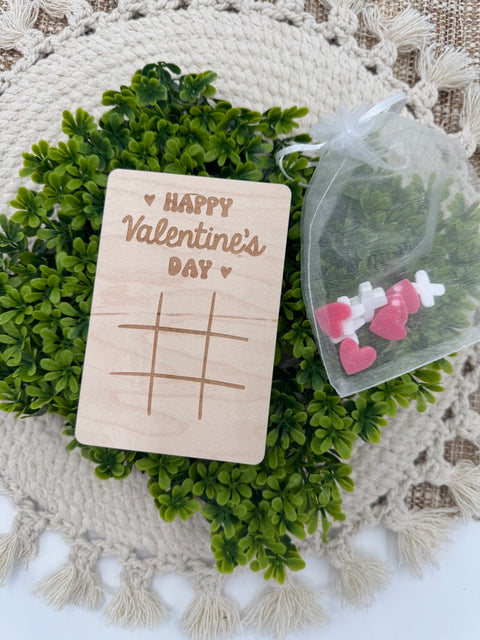 Valentine's Day Tic Tac Toe Board