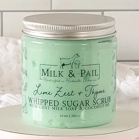 Whipped Sugar Scrubs