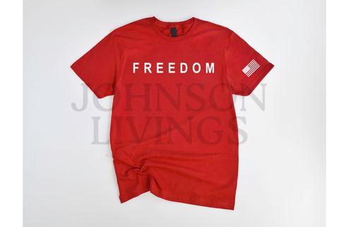 FREEDOM "Charlie Kirk" Shirt [RED]