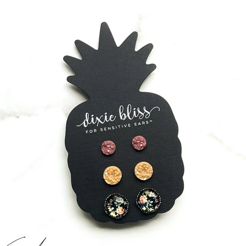 Sabina 3 Pack Earrings