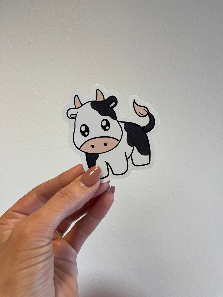 Cute Little Cow Sticker