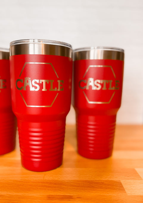 Custom Logo 30 Ounce Travel Tumbler