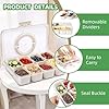 Large Portable Snackle Box - 8 compartments