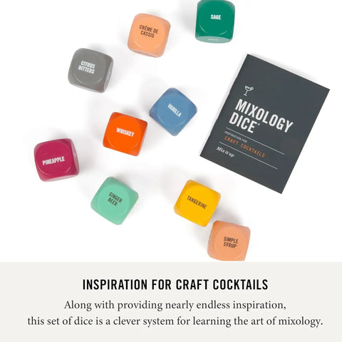 Mixology Dice - Inspiration For Craft Cocktails