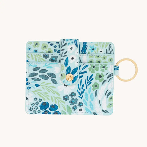 Waterfall Floral Card Wallet