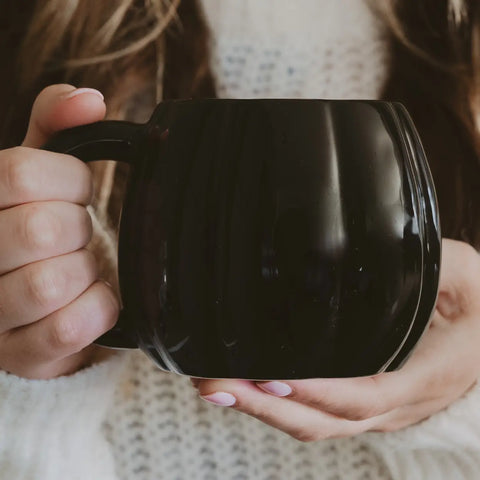 Black Pumpkin Coffee Mug