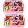 Large Portable Snackle Box - 8 compartments