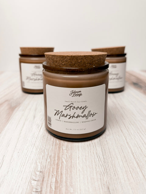 Soy Wax Candle | Gooey Marshmallow