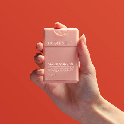 Refillable Orange Coriander Moisturizing Hand Sanitizer
