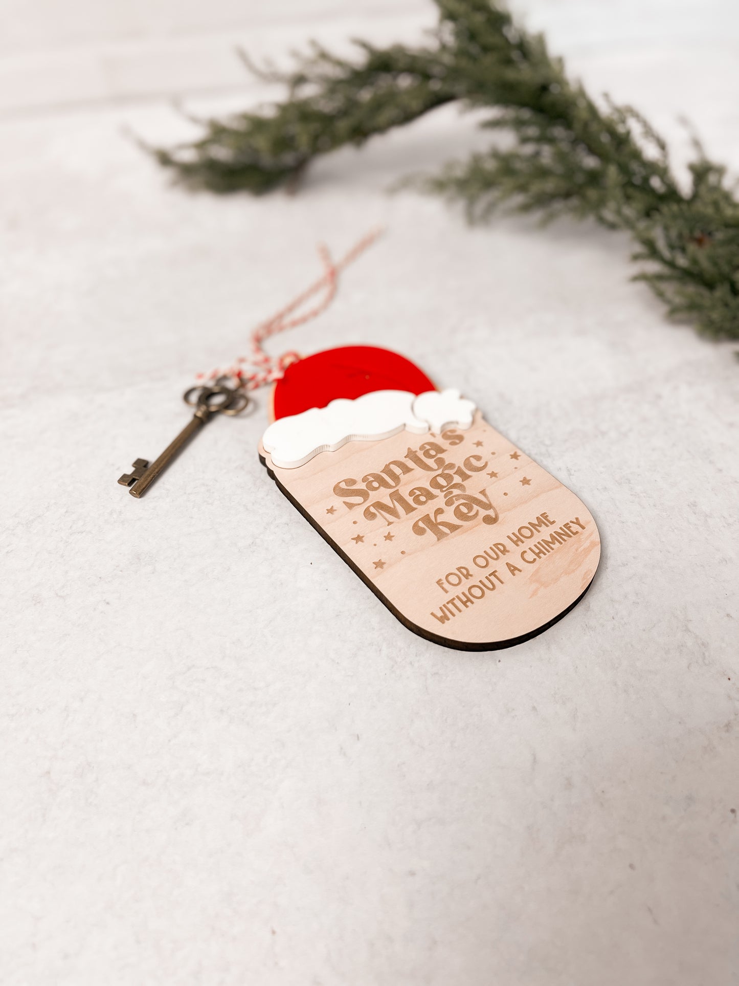 Santa's Magic Key | Magic Key Ornament or Door Hanger