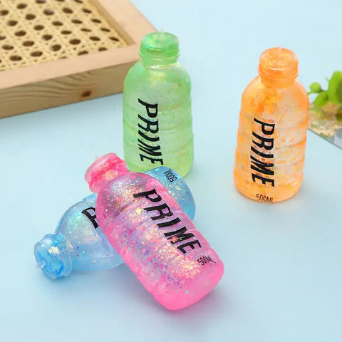 Maltose Glitter Drinks Bottle Squishy Toy