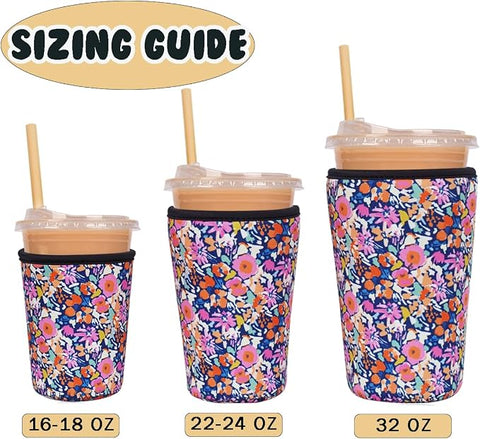 Bloom Frenzy Print Cup Sleeve