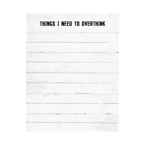 Overthink Notepad
