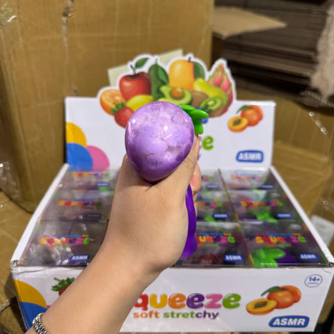 Crackling Crunchy Grape Squishy