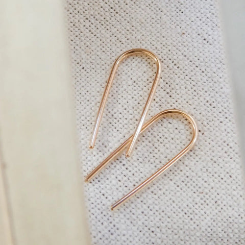 Open Arc Earrings