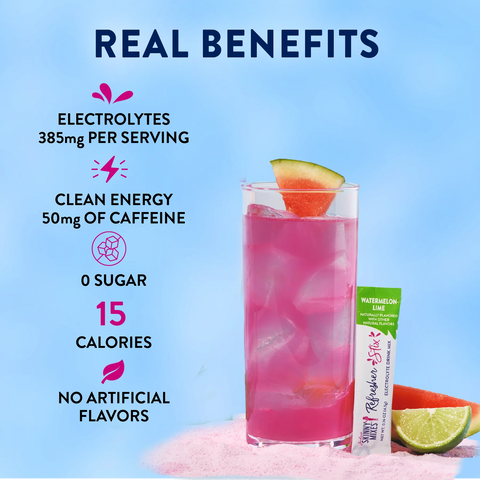 Refresher Stix Watermelon Lime 16 ct