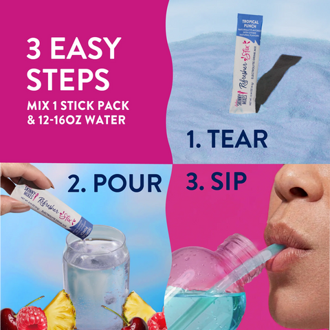 Refresher Stix - Tropical Punch 16ct