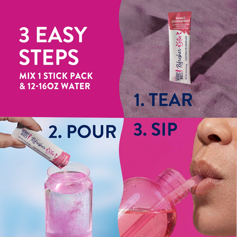 Refresher Stix Mango Dragon Fruit 16 ct