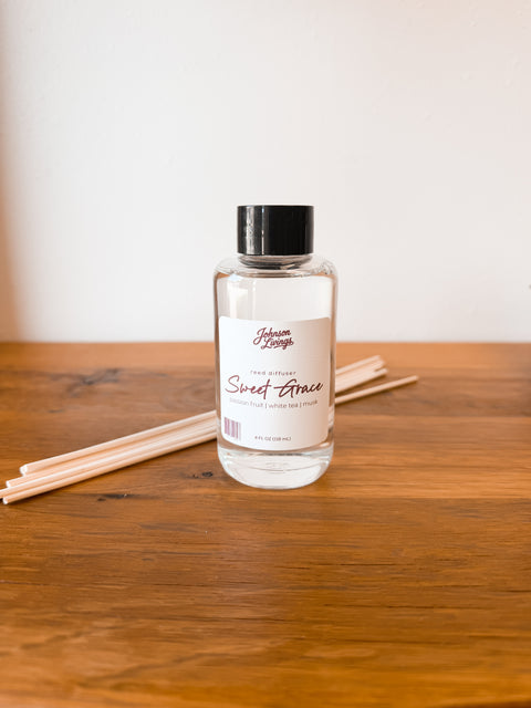 Sweet Grace Reed Diffuser 4 oz Flameless Fragrance