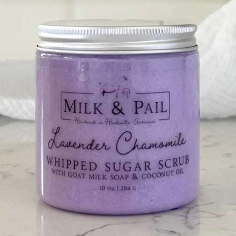 Whipped Sugar Scrubs