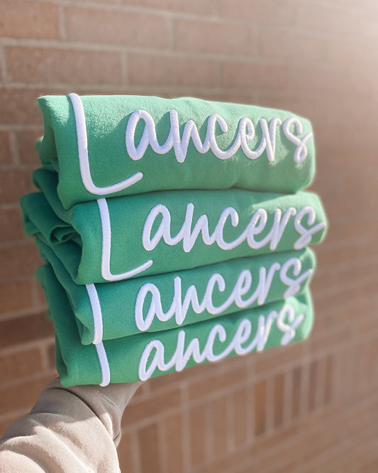 Lancers 3D Puff Embroidered Crewneck