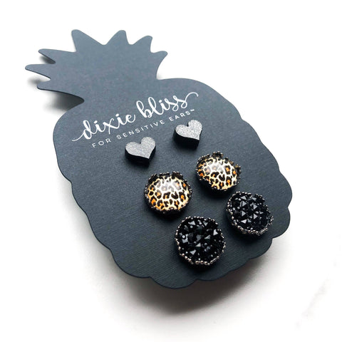 Josephine 3 Pack Stud Earrings