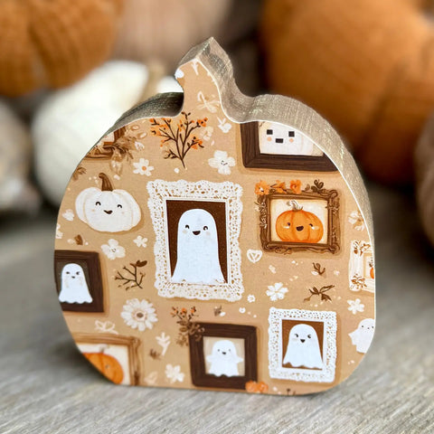 Ghosty Portraits Pumpkin