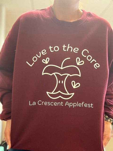 Love To The Core Applefest Crewneck (adult)