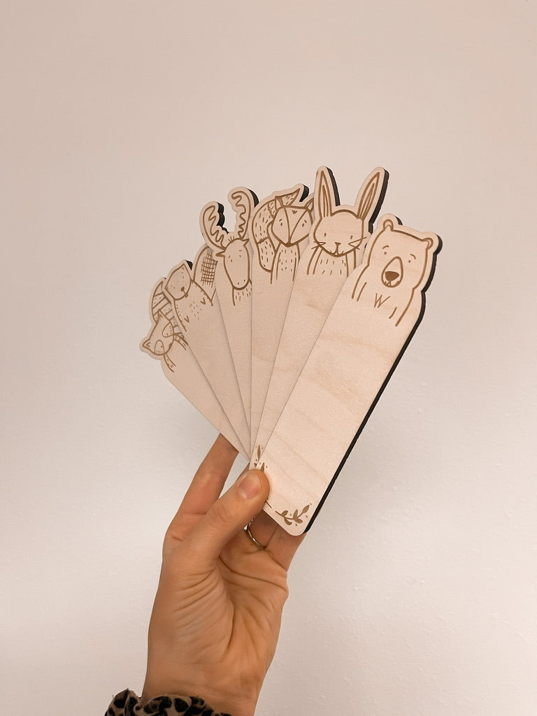 Woodland Animal Bookmark