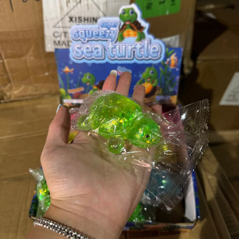 Sugar Squeeze Glitter Sea Turtle - Assorted Colors