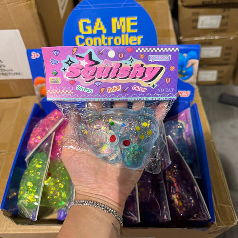 Sugar Squeeze Glitter Game Controller