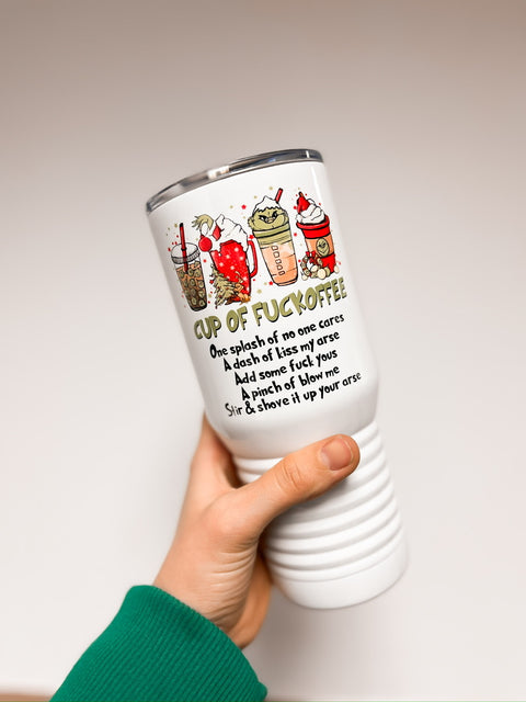 Cup of Fuckoffee Travel Tumbler