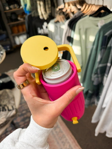 Retro Cooler 12 Ounce Slim Can Holder