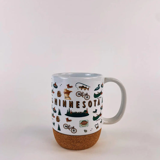 Minnesota Icons Cork Bottom Mug
