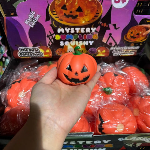 Mini Orange Pumpkin Squishy