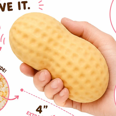 Peanut Crunch Squishy Toy