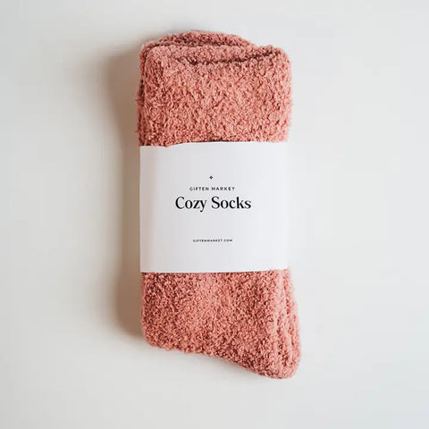 Cozy Cloud Socks - Charcoal - Warm & Soft