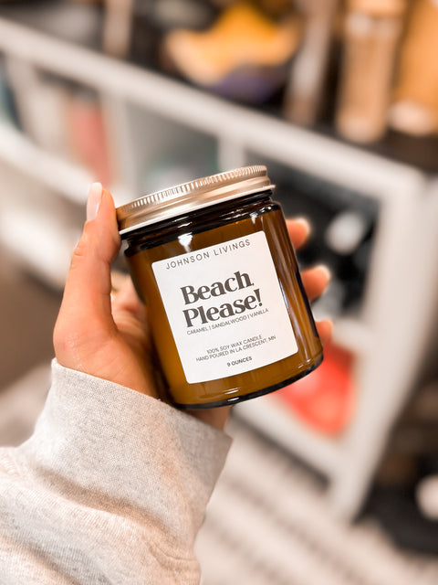 Soy Wax Candle | Beach, Please!