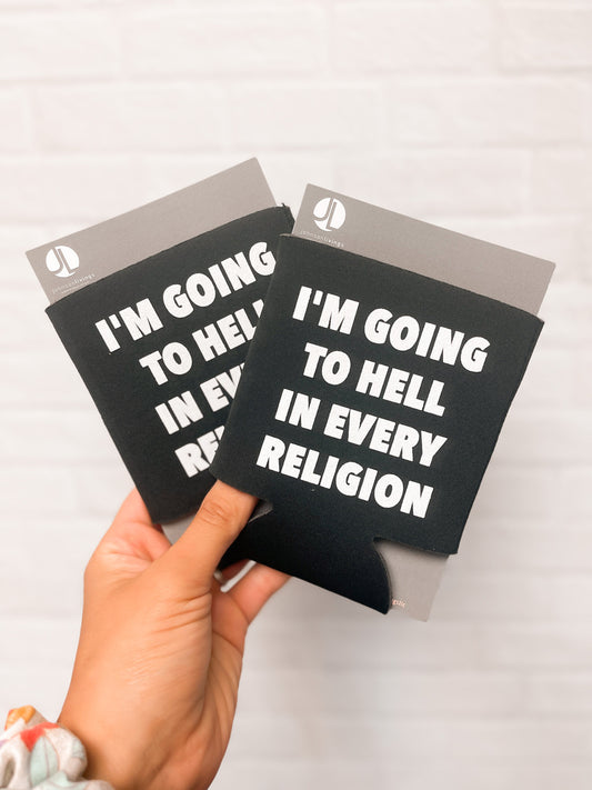 Going To Hell In Every Religion Can Sleeve