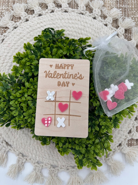 Valentine's Day Tic Tac Toe Board