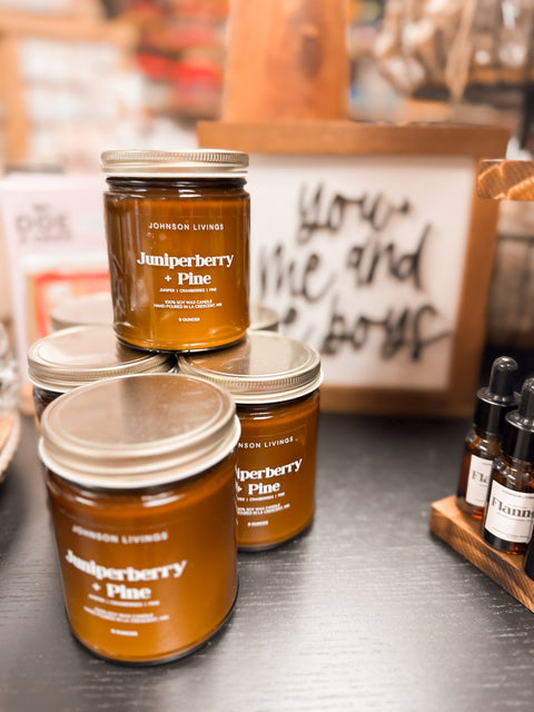 Soy Wax Candle | Juniperberry + Pine