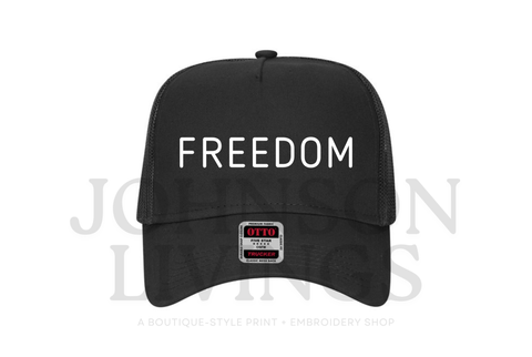 FREEDOM Trucker Hat - Embroidered